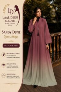 Tie and Die Abaya - Image 8