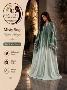 TIKTOK FABRIC DIE INDIE 3D PRINT OPEN ABAYA - Image 3