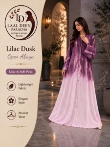 TIKTOK FABRIC DIE INDIE 3D PRINT OPEN ABAYA - Image 5