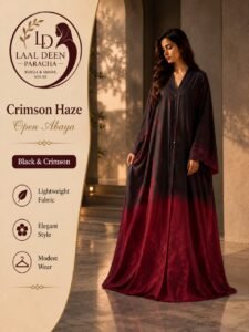 TIKTOK FABRIC DIE INDIE 3D PRINT OPEN ABAYA