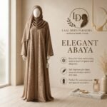 3 PIECE DOUBLE FULL EMBROIDERY FULL FLYER ABAYA