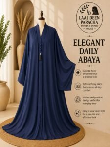 TIKTOK FABRIC OPEN ABAYA