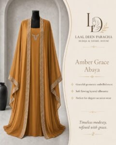 HALEEMA ABAYA- 4 PIECE ABAYA SET - Image 2