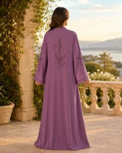 TIKTOK FABRIC- Double Abaya Set - Image 10
