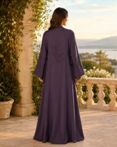 TIKTOK FABRIC- Double Abaya Set - Image 4